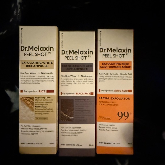 Dr. Melaxin Exfoliating Serum Set